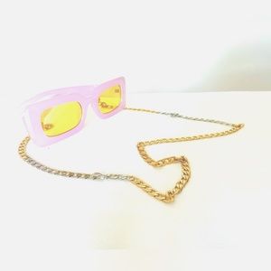 Gold & Silver Chain Glasses Chain